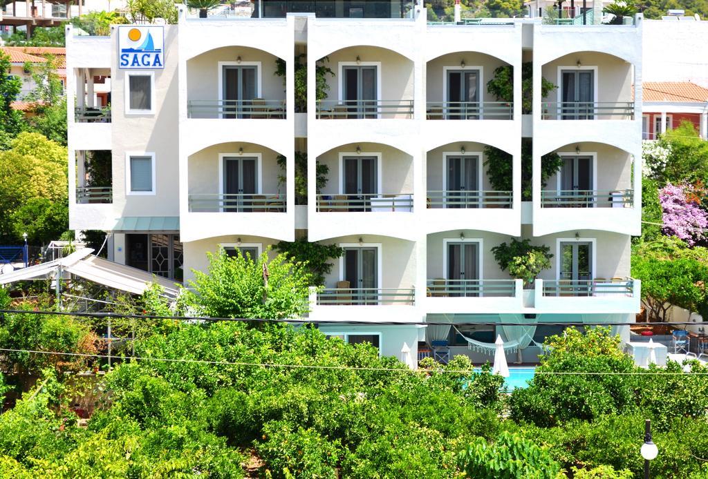 Poros Town Saga Hotel المظهر الخارجي الصورة